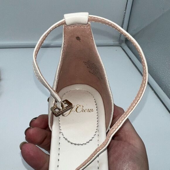J. Crew Strappy Abbie Sandals in Cream - Picture 8 of 8